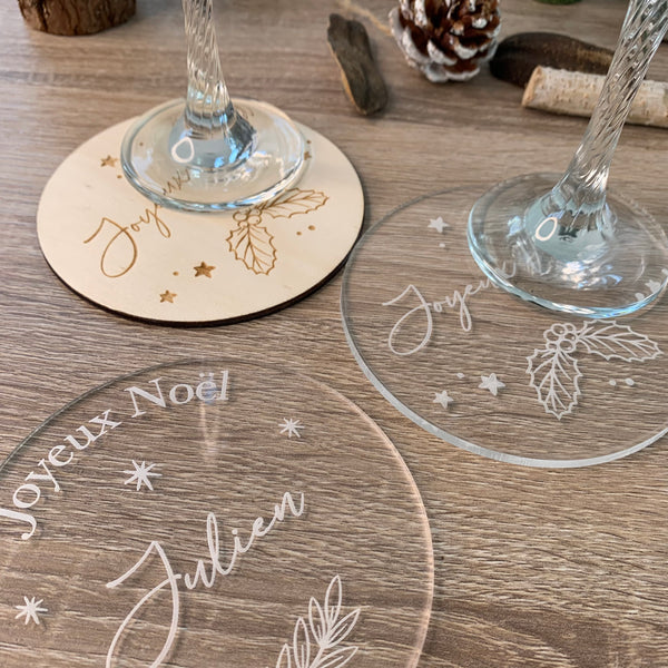 Dessous de verre Noël